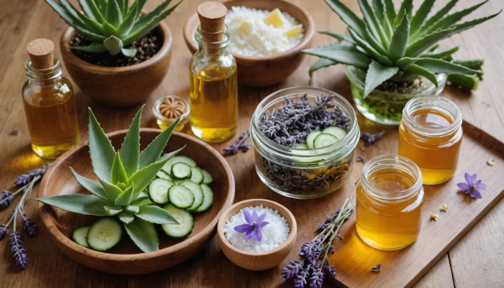 soins de la peau faits maison