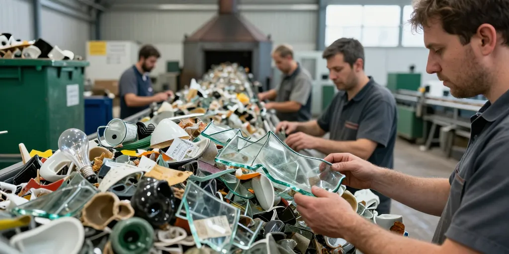 inconvénient recyclage du verre